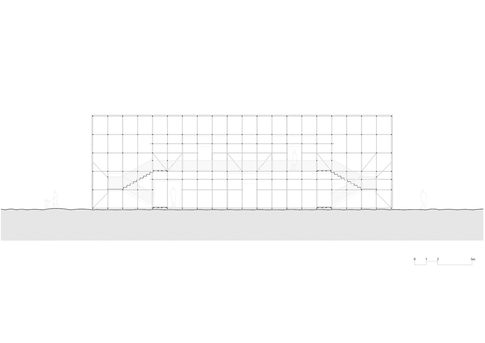 BIM建筑|晃神儿空间—阿那亚戏剧节“候鸟300”海滩临时美术馆/合木建筑工作室