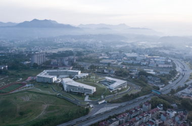 BIM建筑|顺势而为的空间赋形，浙江建德空港航空产学研基地/gad杰地设计-BIM建筑网