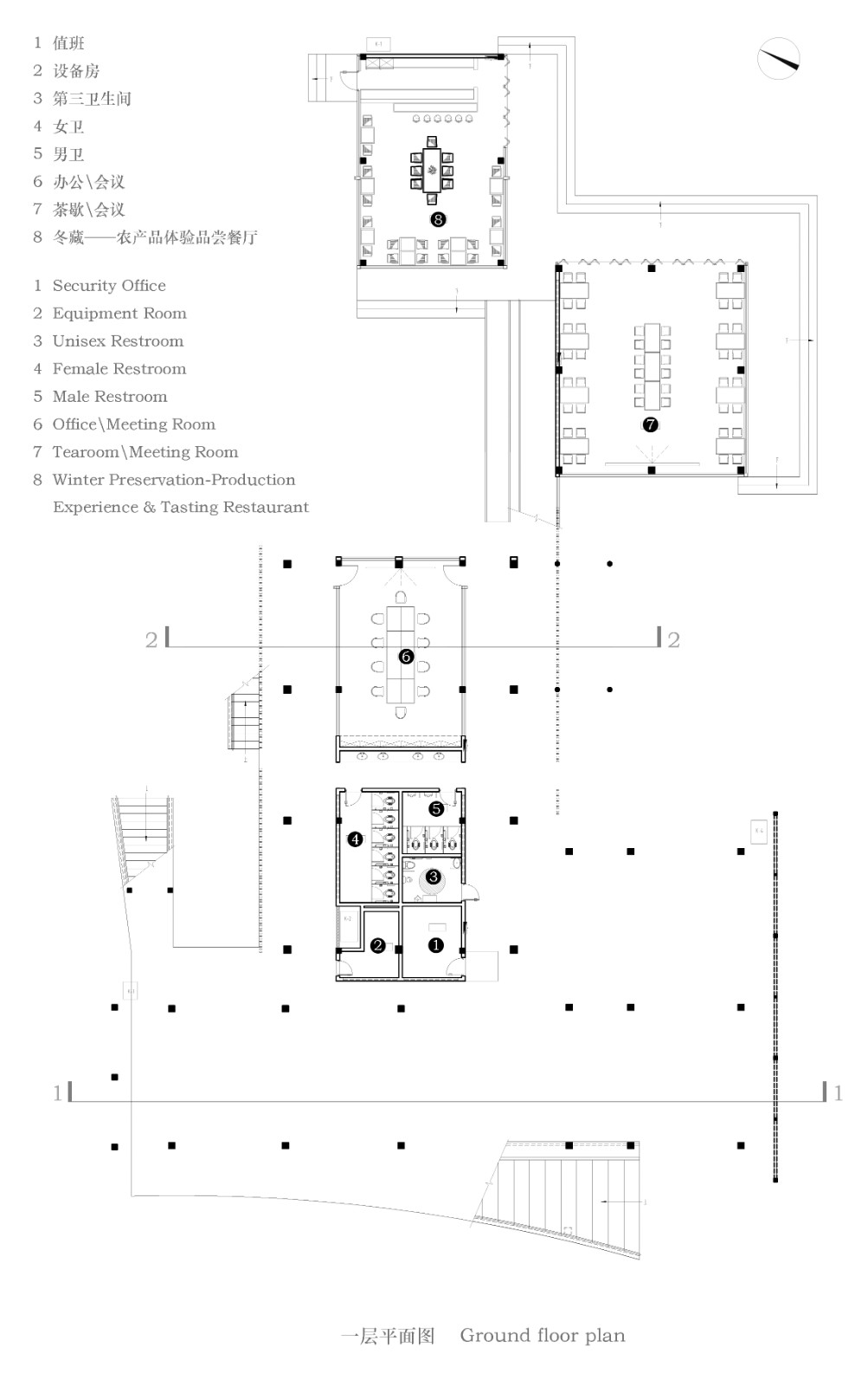 BIM建筑|最好的粮油在田间——耕田上的院子，村落中的乐园/小隐建筑事务所