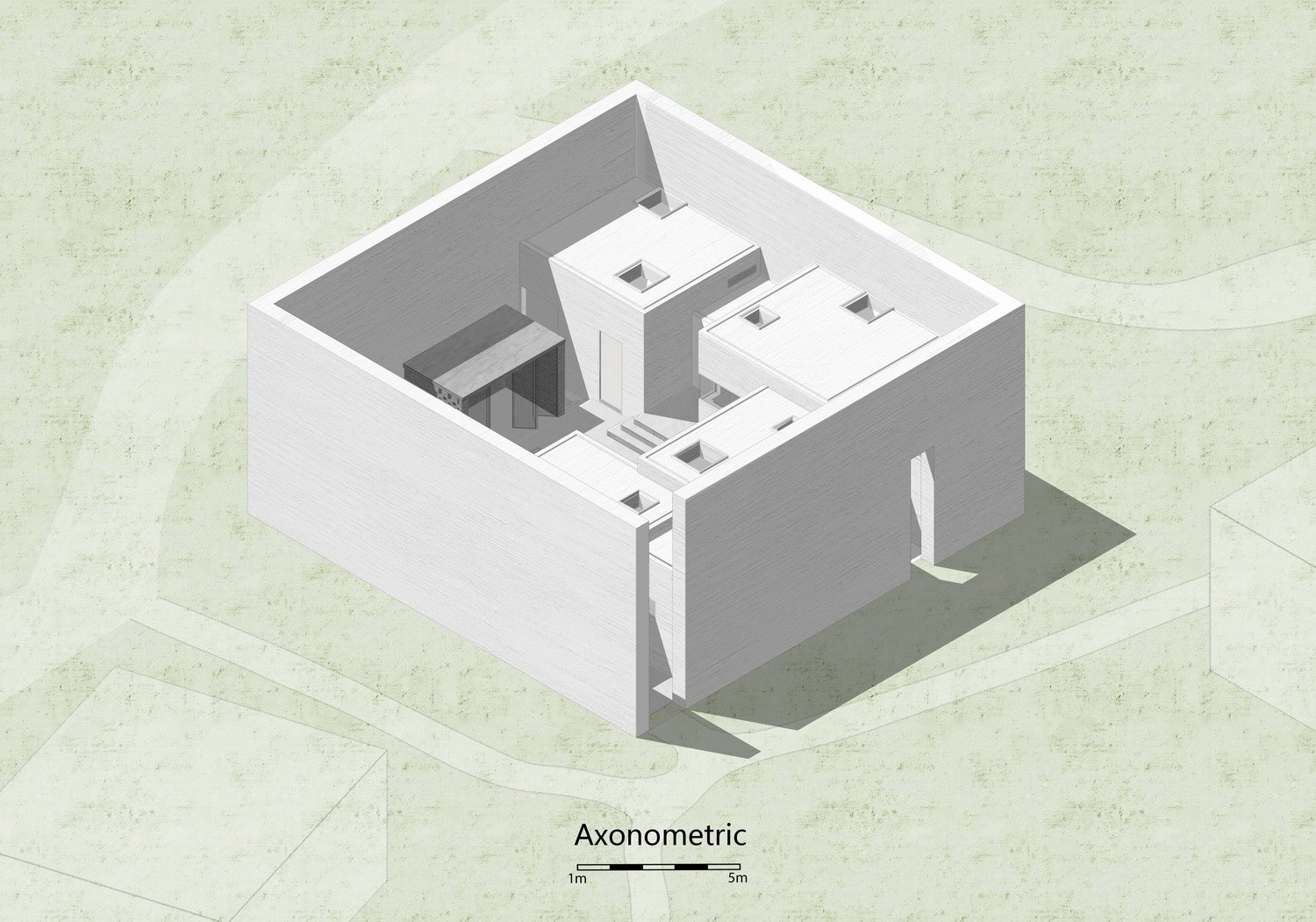 BIM建筑|陌生人：拒绝风景的房间/Wutopia Lab