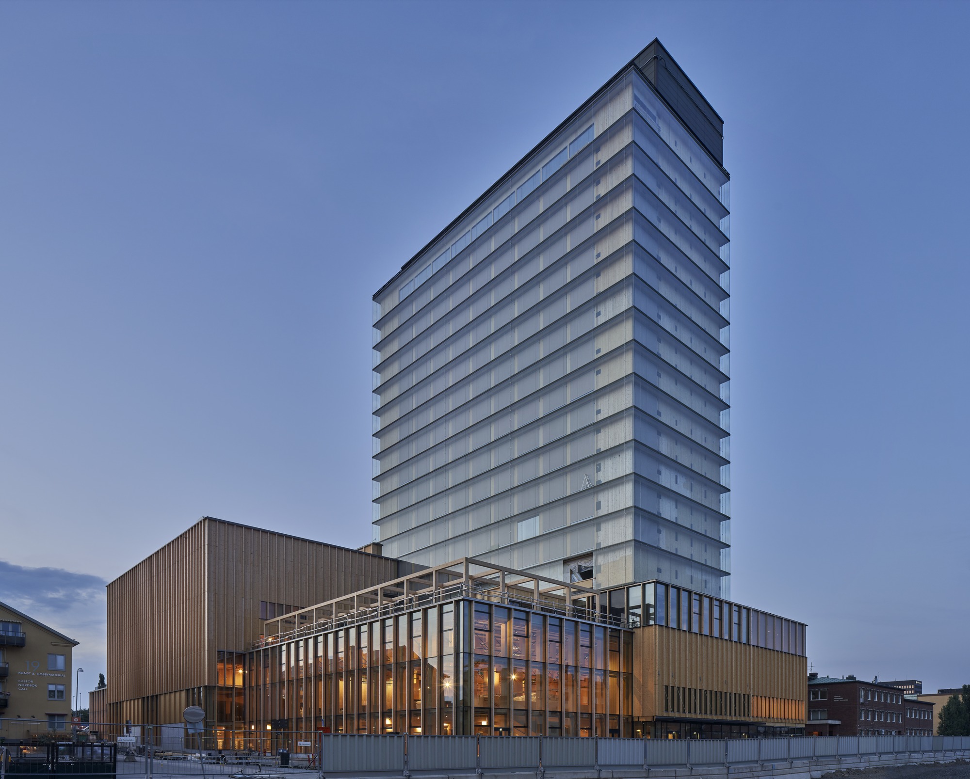 BIM建筑|Sara Kulturhus中心 / White Arkitekter