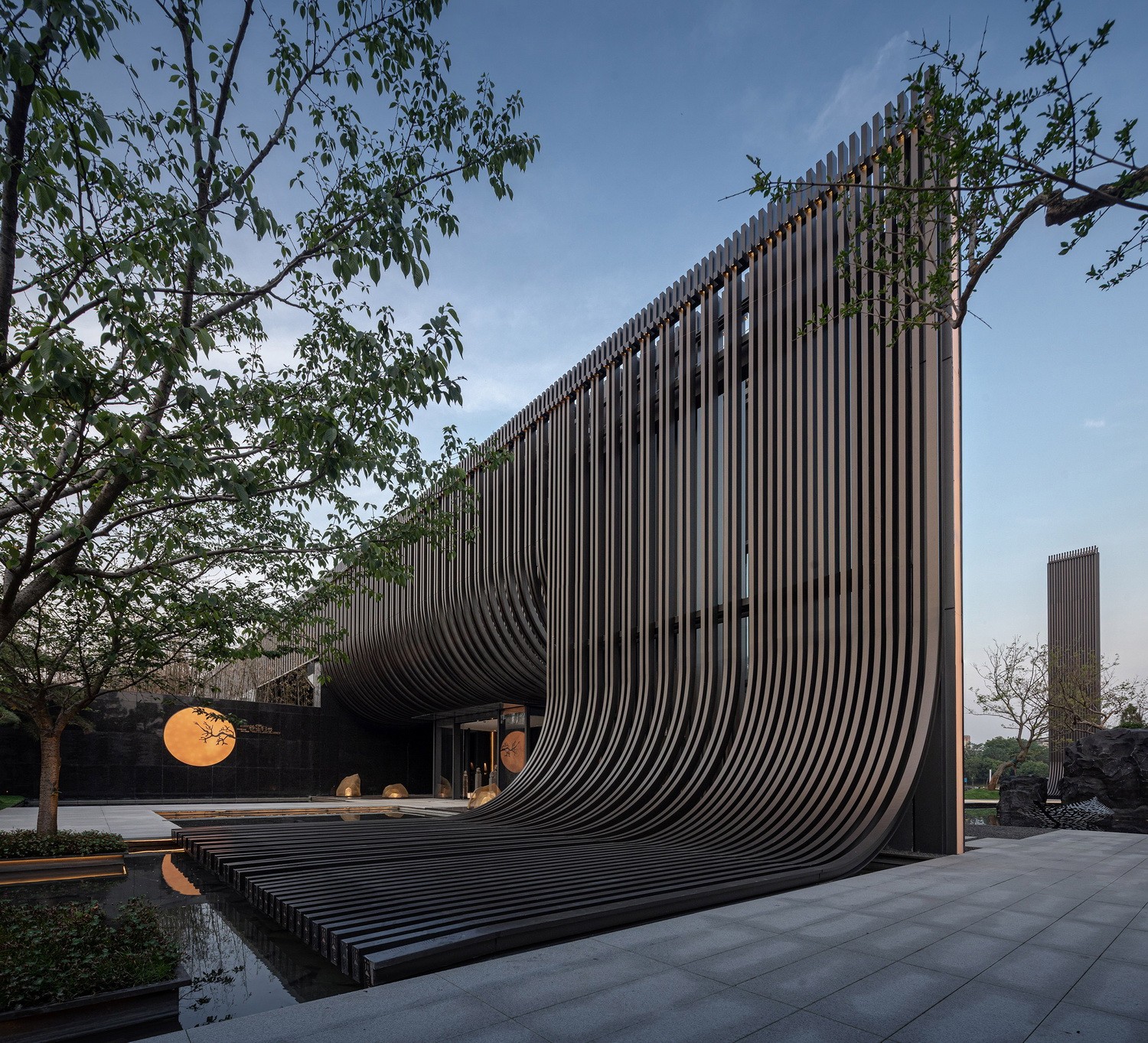 BIM建筑|美的禹洲·大河艺术馆/ PTA上海柏涛