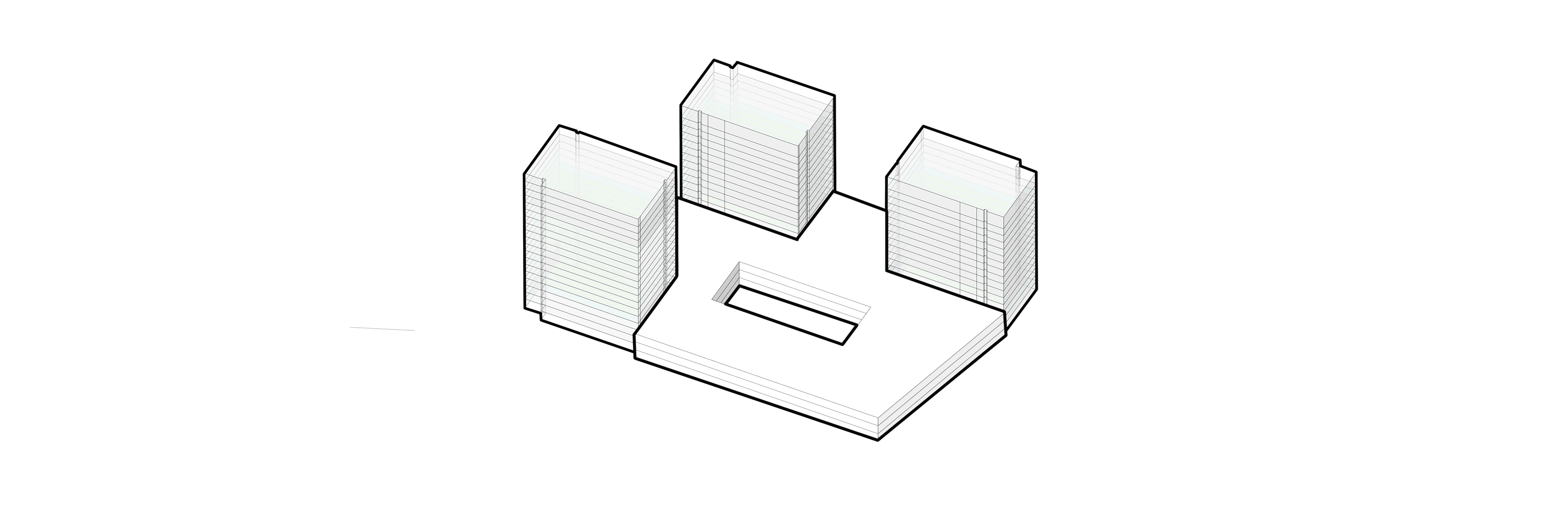 BIM建筑|上海长风中心：统一的秩序与多样的活力/goa大象设计