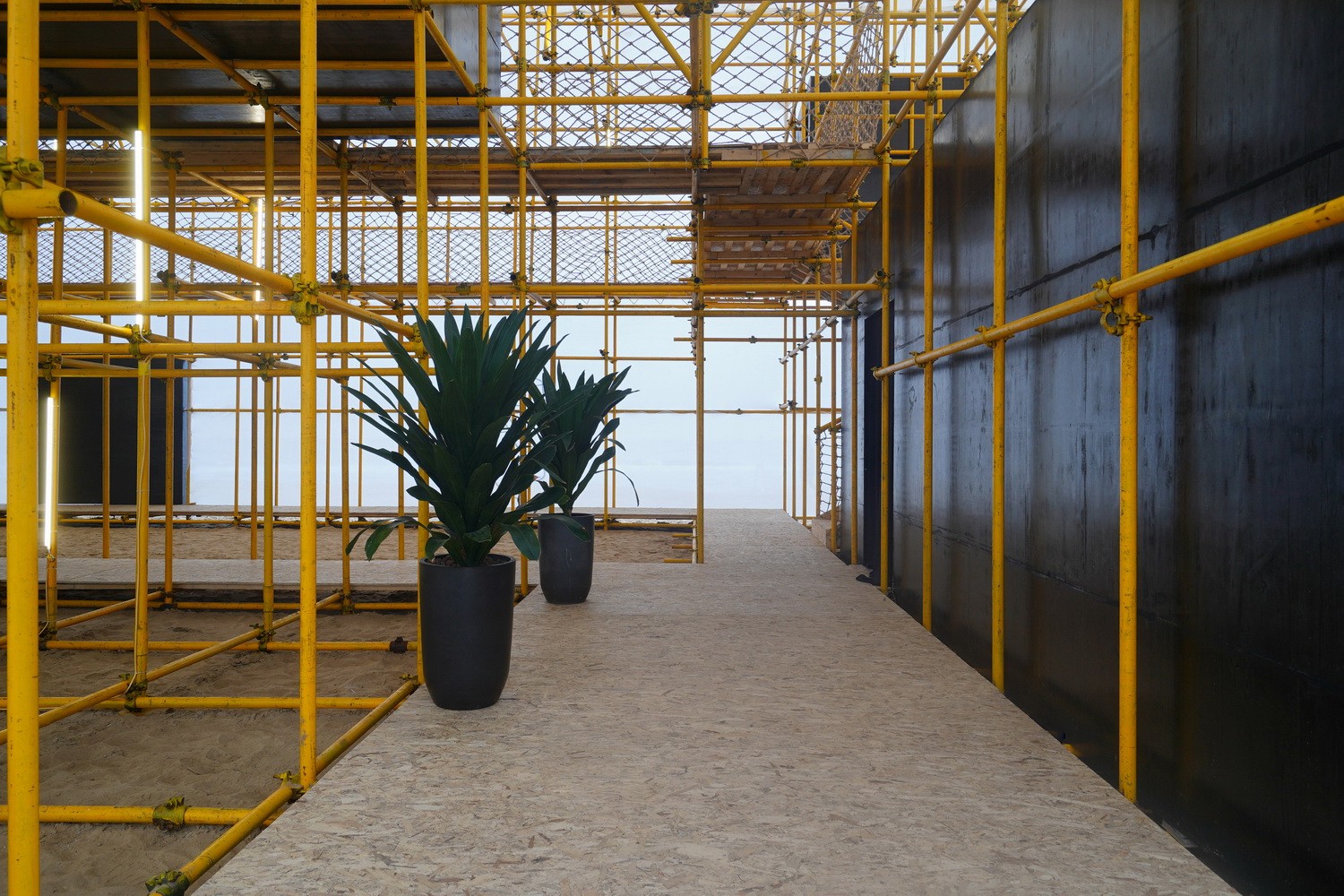 BIM建筑|晃神儿空间—阿那亚戏剧节“候鸟300”海滩临时美术馆/合木建筑工作室