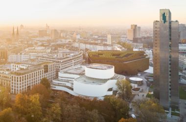 BIM建筑|欧洲最大的绿色立面建筑 Kö-BogenII 商业综合体 / ingenhoven architects-BIM建筑网