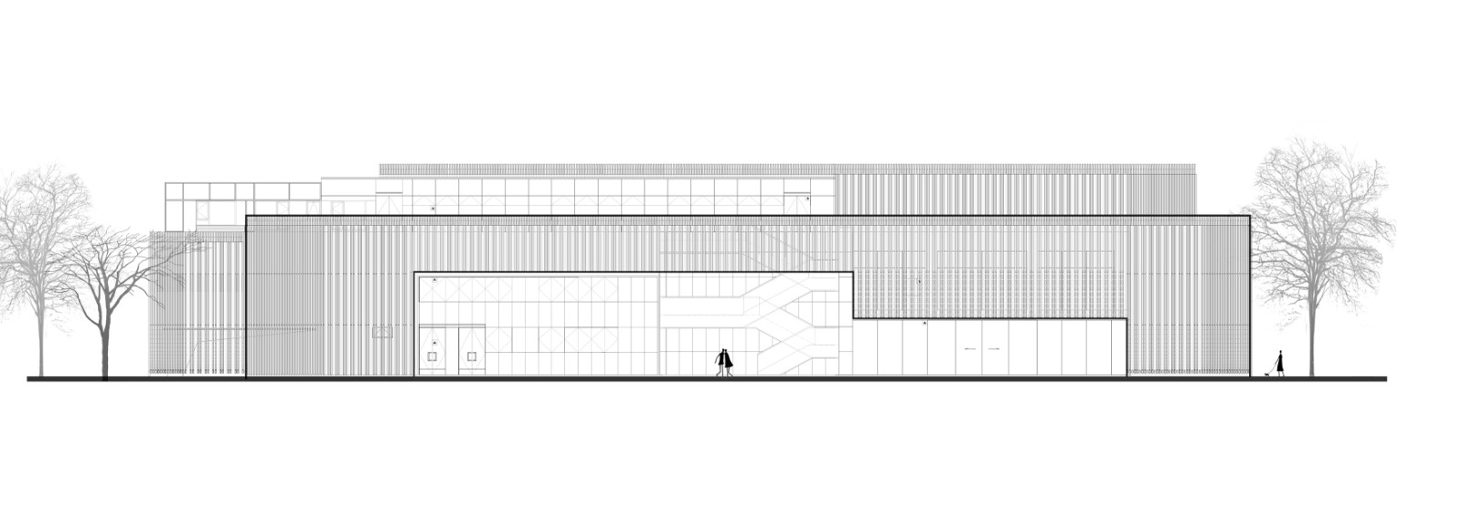 BIM建筑|美的禹洲·大河艺术馆/ PTA上海柏涛