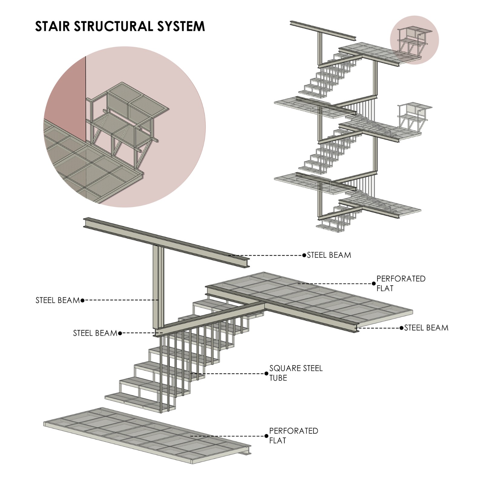 BIM建筑|\'逐步堆叠‘ 红区寄宿公寓 / Ismail Solehudin Architecture