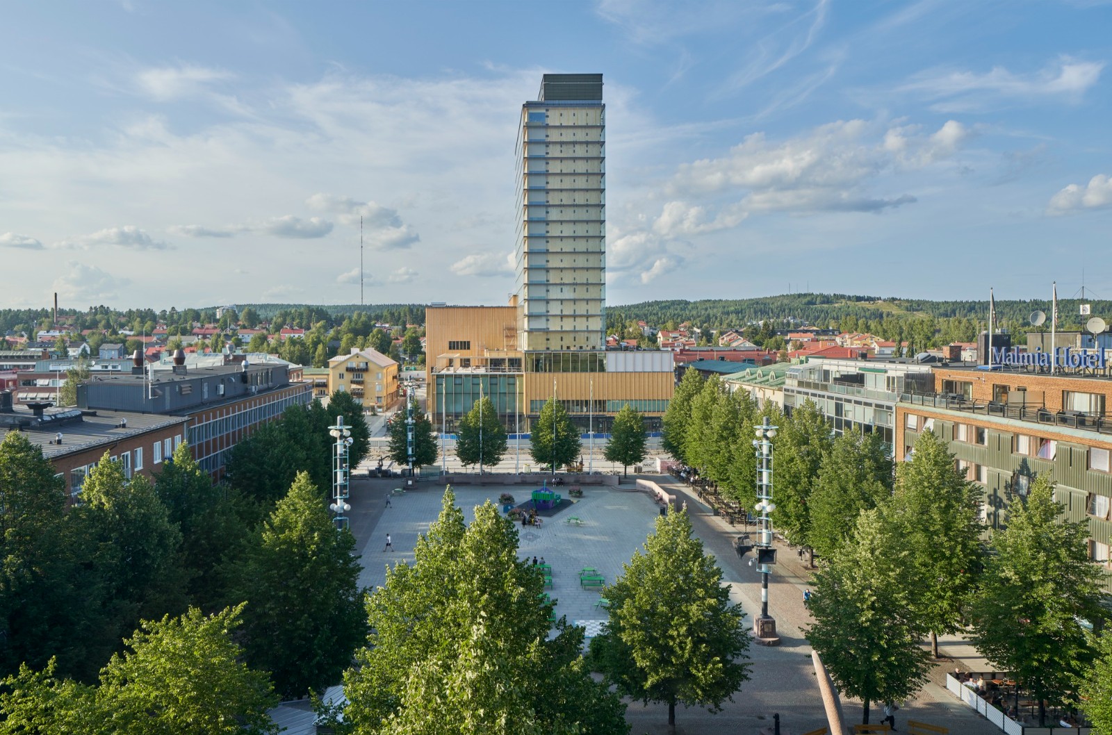 BIM建筑|Sara Kulturhus中心 / White Arkitekter