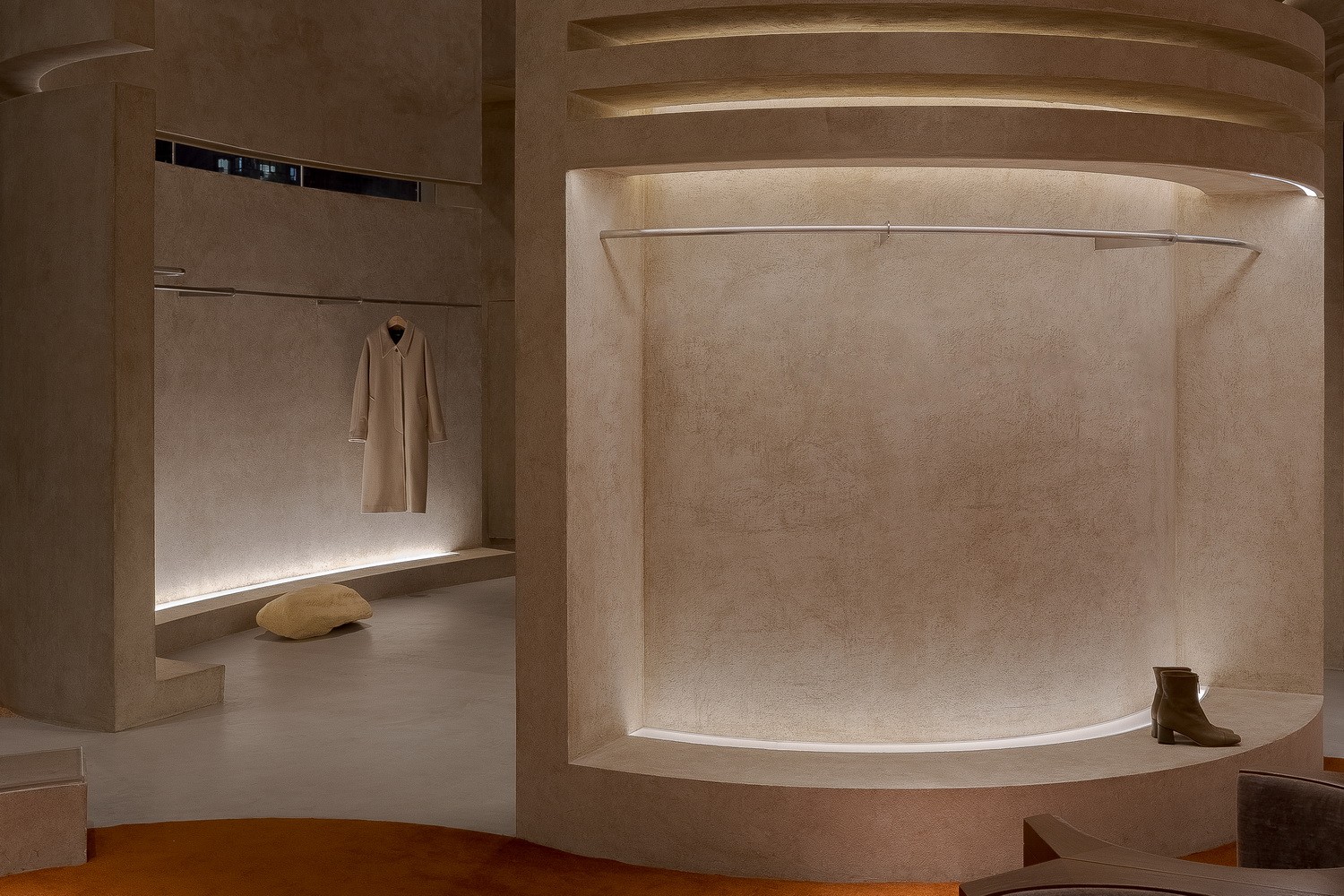 BIM建筑|复古未来主义买手店AUDREY/梁筑设计事务所