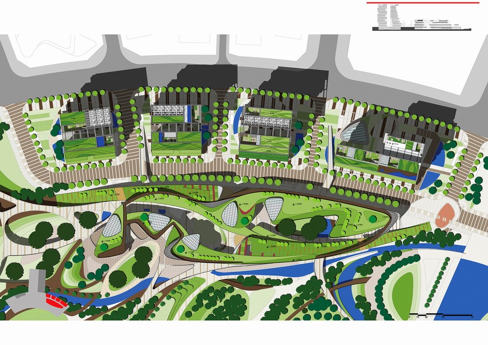 BIM建筑|点亮都市“明珠”：深圳宝安欢乐港湾东岸集群建筑设计 / Laguarda.Low Architects