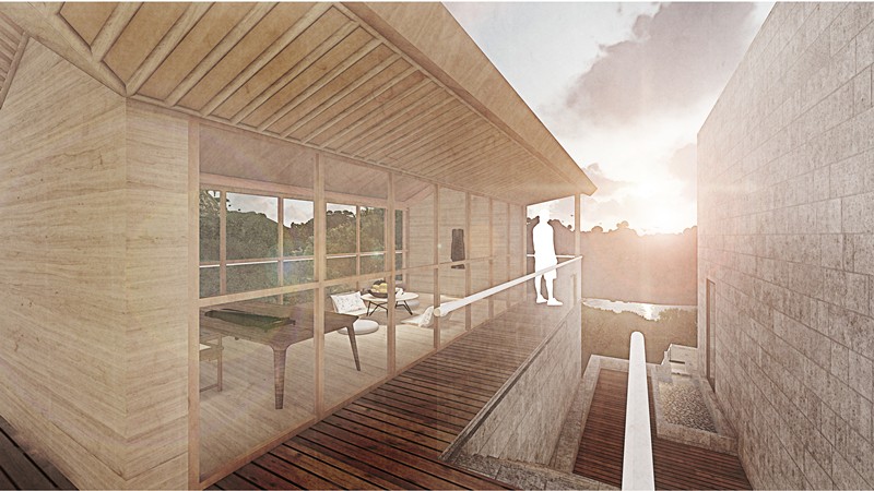 BIM建筑|山涧房 / 来建筑设计工作室