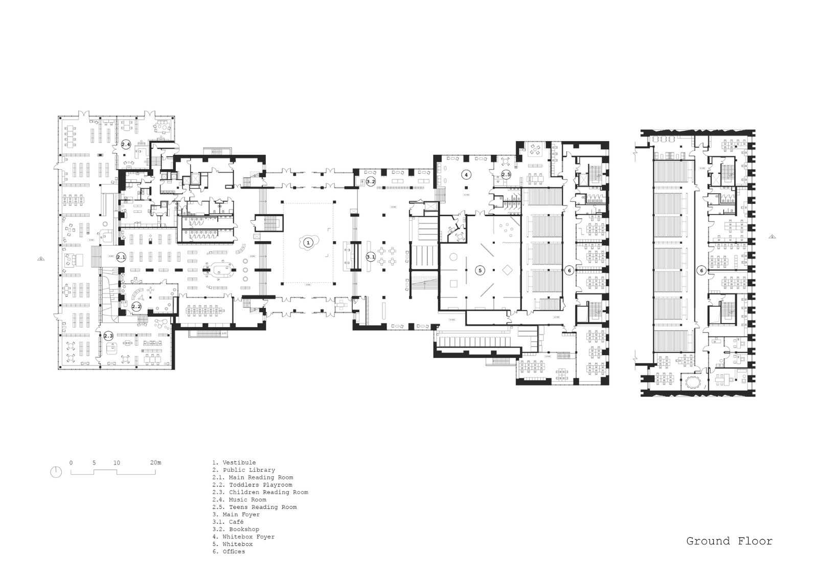 BIM建筑|鞑靼斯坦共和国国家图书馆 / XOPA