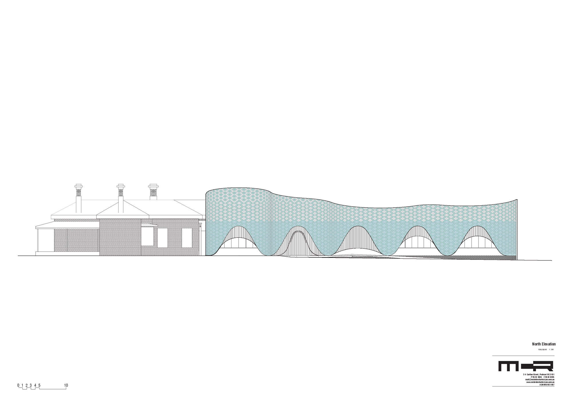 BIM建筑|PEGS文法学校音乐中心 / McBrideCharles Ryan