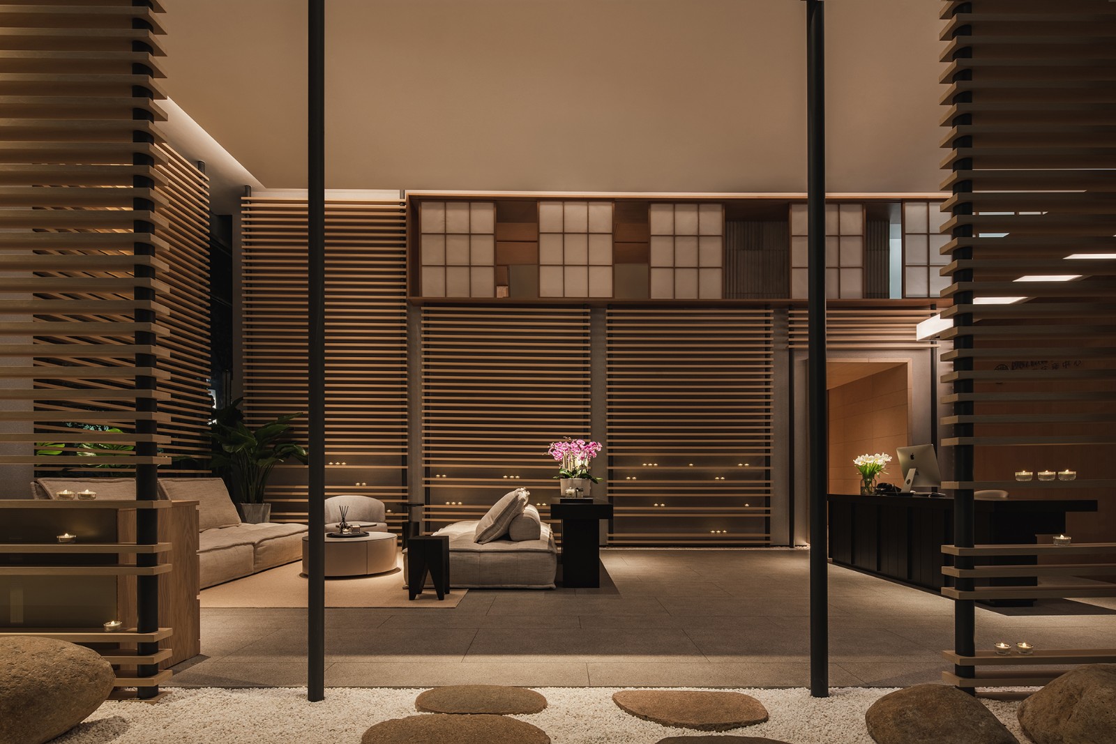 BIM建筑|1987·蘭美容抗衰中心，藏于都市之中的“避世之所”/杭州王韦航室内设计有限公司