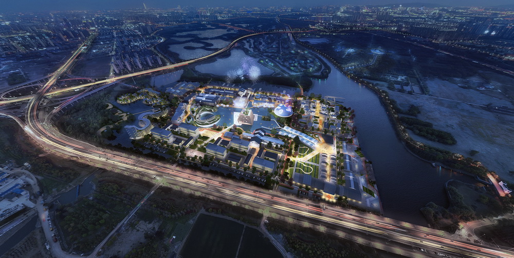 BIM建筑|苏州青苔中日工业设计村，再度打造滨水新地标/SPARK思邦