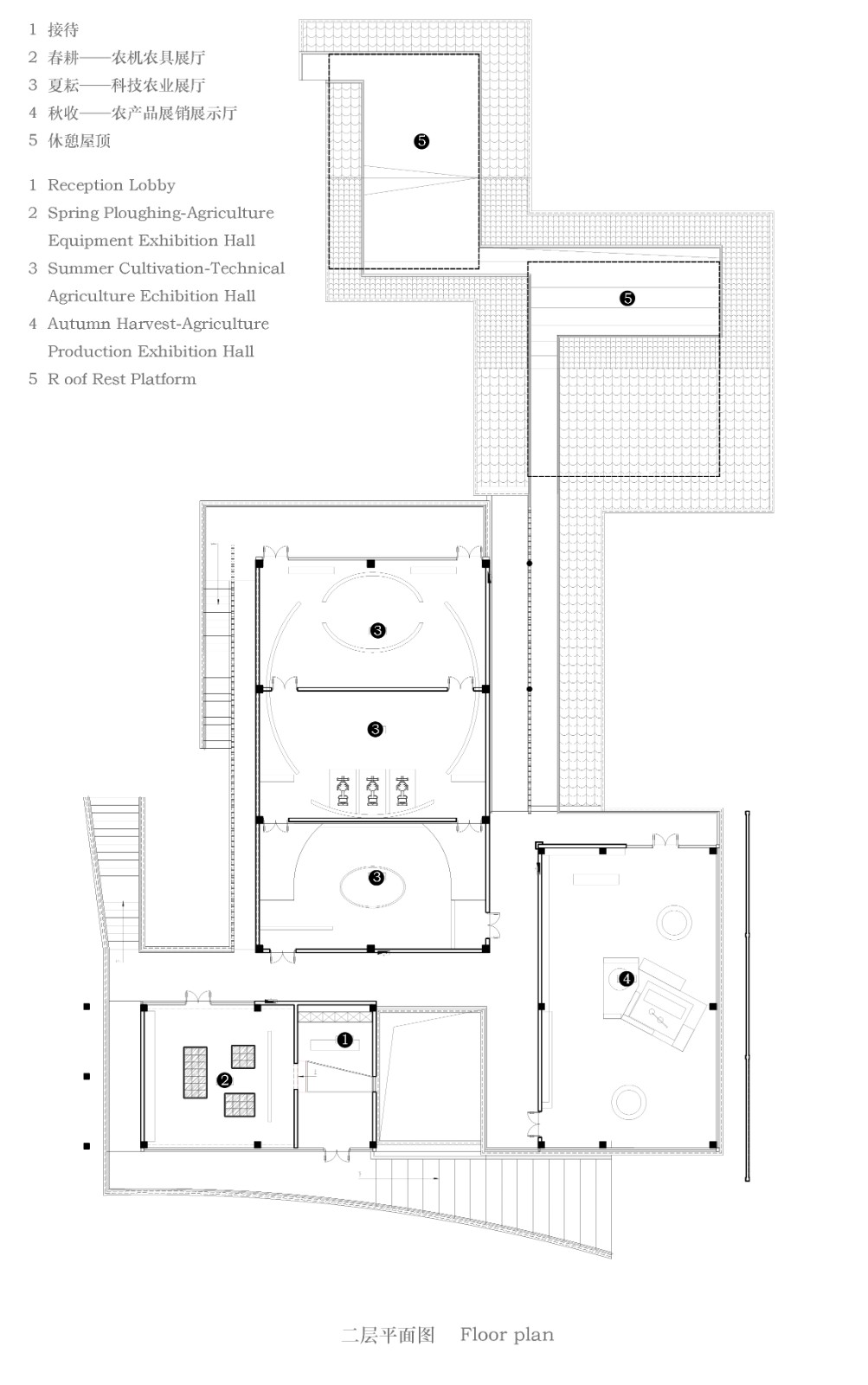 BIM建筑|最好的粮油在田间——耕田上的院子，村落中的乐园/小隐建筑事务所