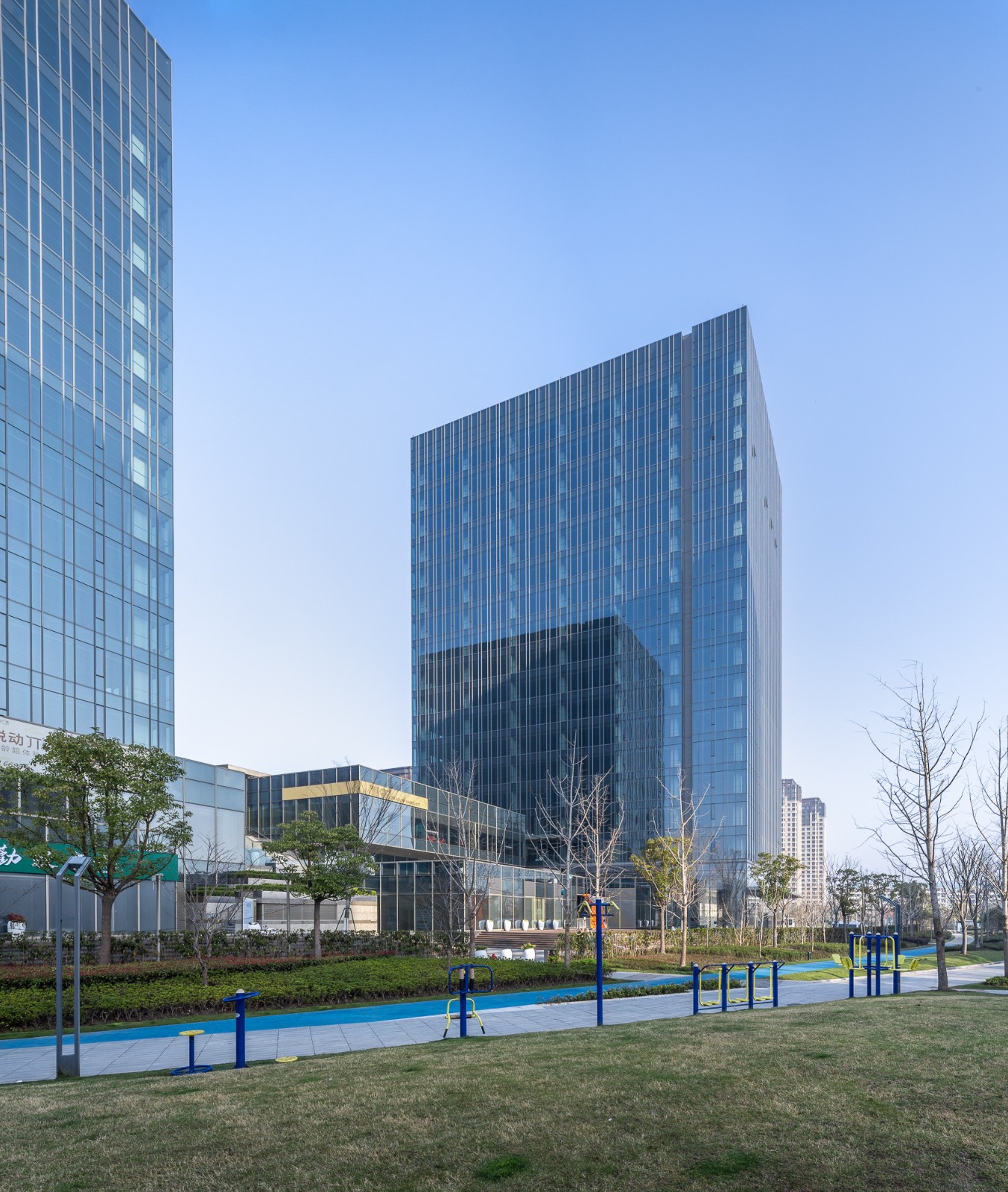 BIM建筑|上海长风中心：统一的秩序与多样的活力/goa大象设计