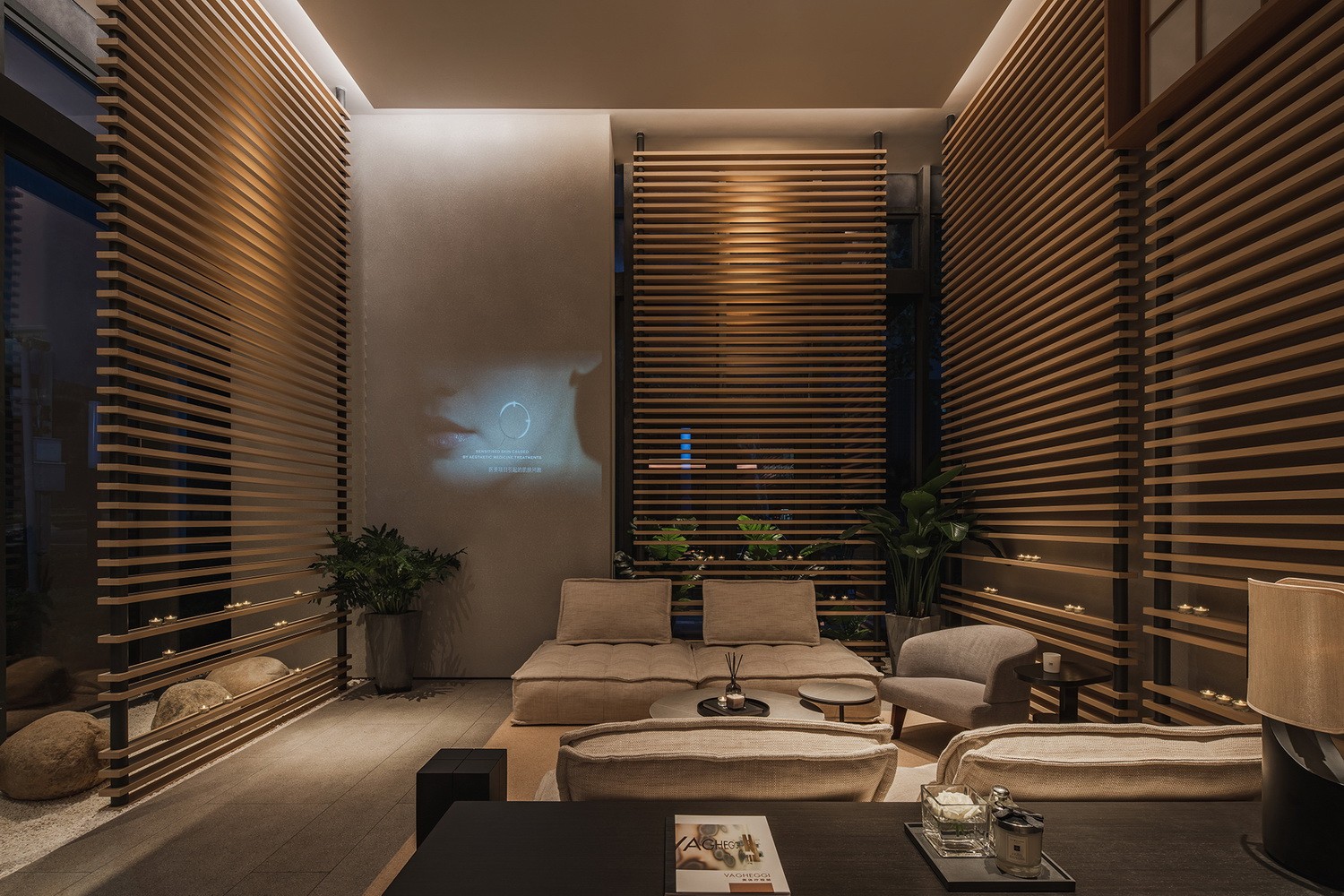 BIM建筑|1987·蘭美容抗衰中心，藏于都市之中的“避世之所”/杭州王韦航室内设计有限公司