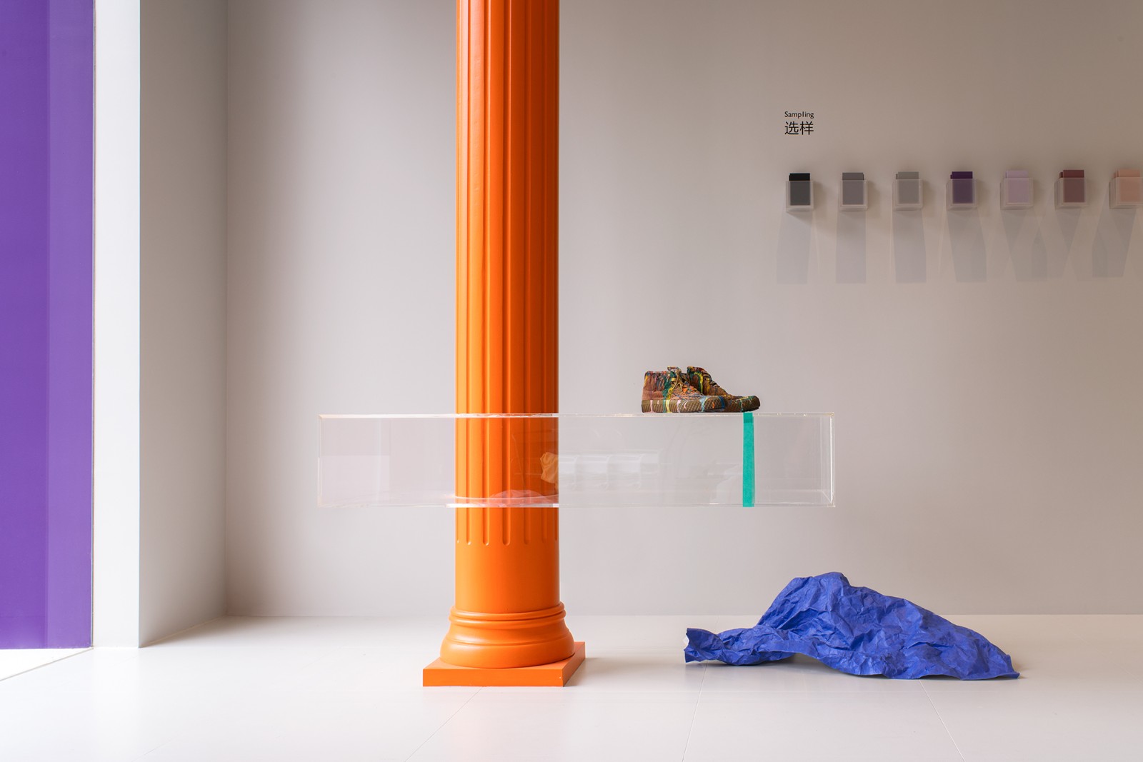 BIM建筑|本杰明·摩尔涂料金华体验中心，一场色彩爆发的随机空间实验/NDB Design新作