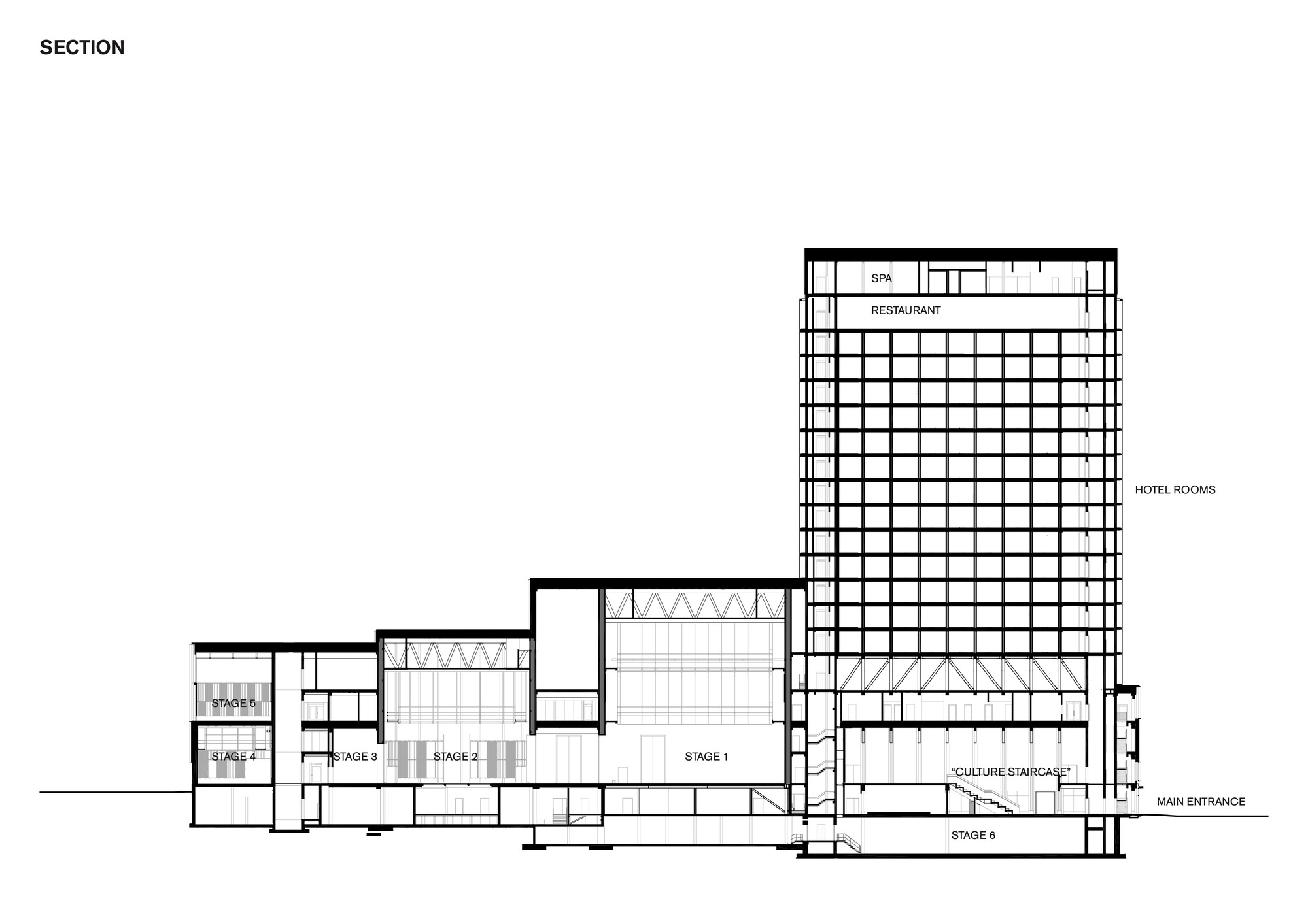 BIM建筑|Sara Kulturhus中心 / White Arkitekter