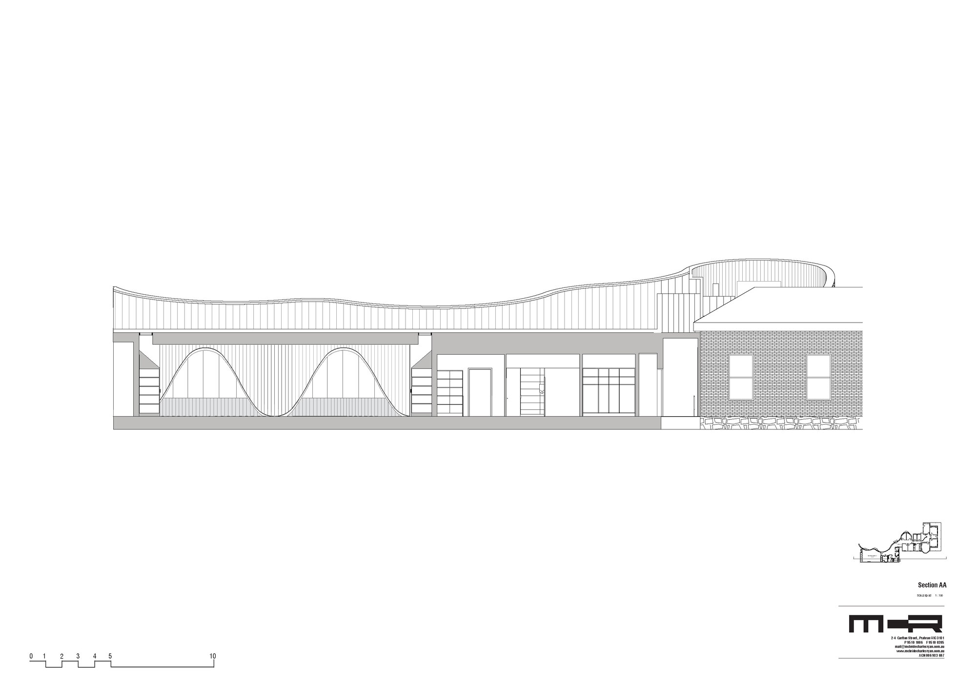 BIM建筑|PEGS文法学校音乐中心 / McBrideCharles Ryan