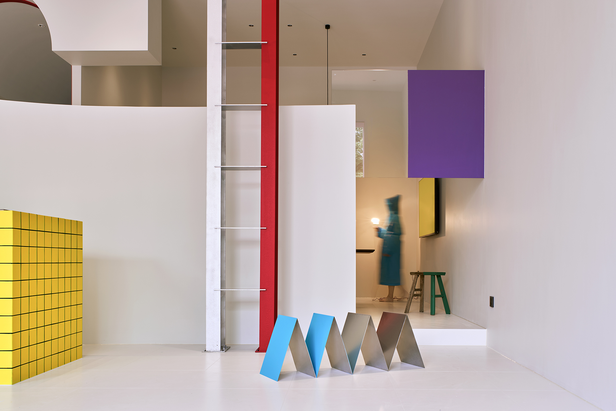 BIM建筑|本杰明·摩尔涂料金华体验中心，一场色彩爆发的随机空间实验/NDB Design新作