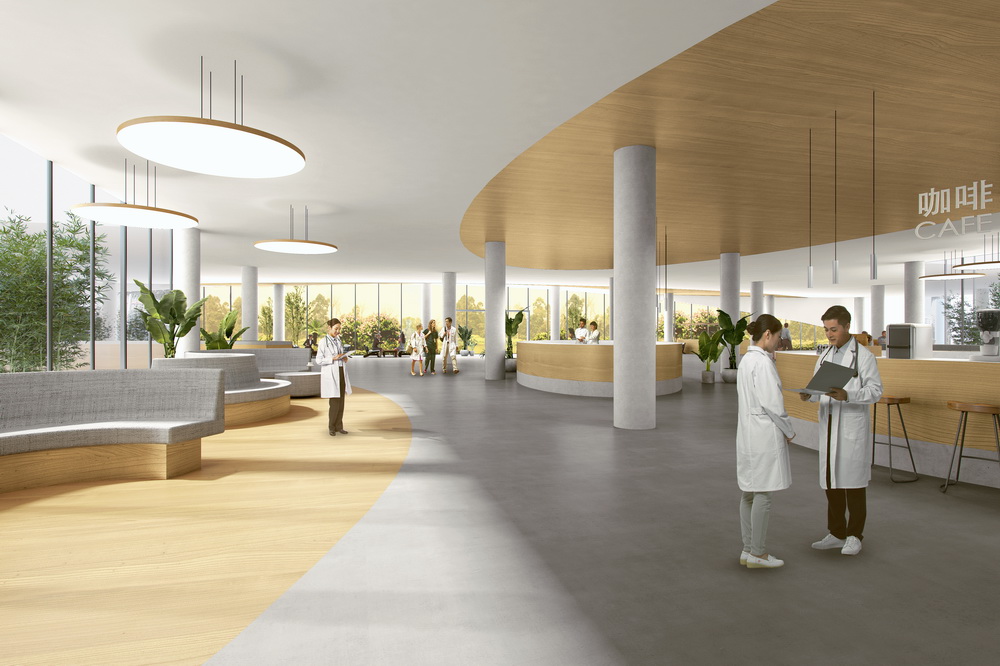 BIM建筑|城市与河岸之间的健康客厅--沪东区域医疗中心/LEMANARC瑞士瑞盟设计