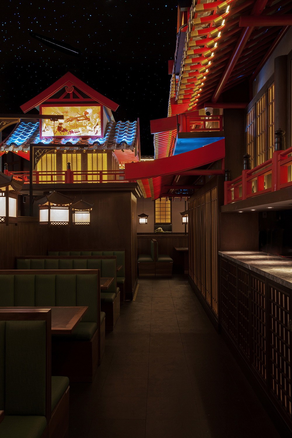 BIM建筑|牛NEW寿喜烧/卧野空间设计事务所