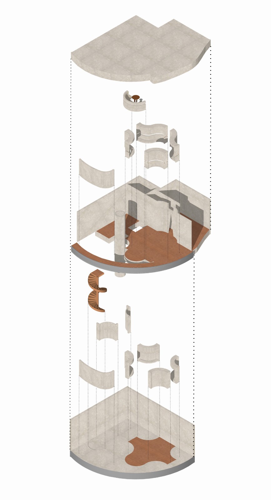 BIM建筑|复古未来主义买手店AUDREY/梁筑设计事务所