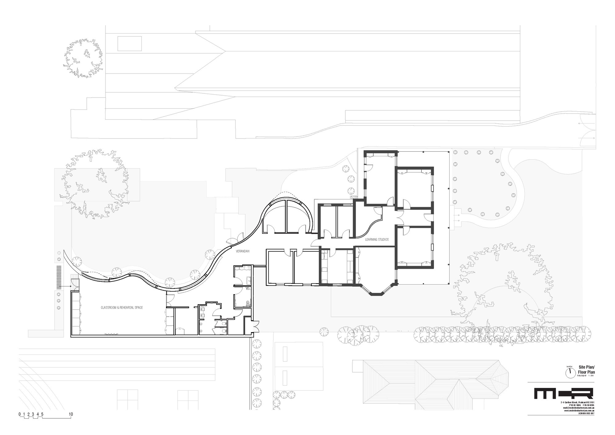 BIM建筑|PEGS文法学校音乐中心 / McBrideCharles Ryan