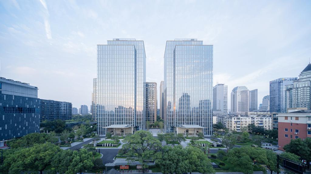 BIM建筑|谦和的城市原点，杭州滨绿大厦 / gad