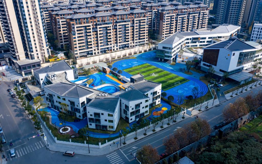 BIM建筑|龙泉天立小学及幼儿园 / 间至设计