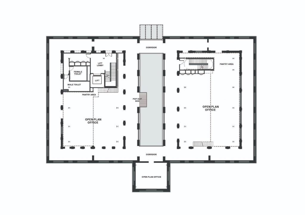 BIM建筑|从殖民建筑空壳中再生，Sentul 耐候钢办公楼 / O2 Design Atelier + YTL Land & Development