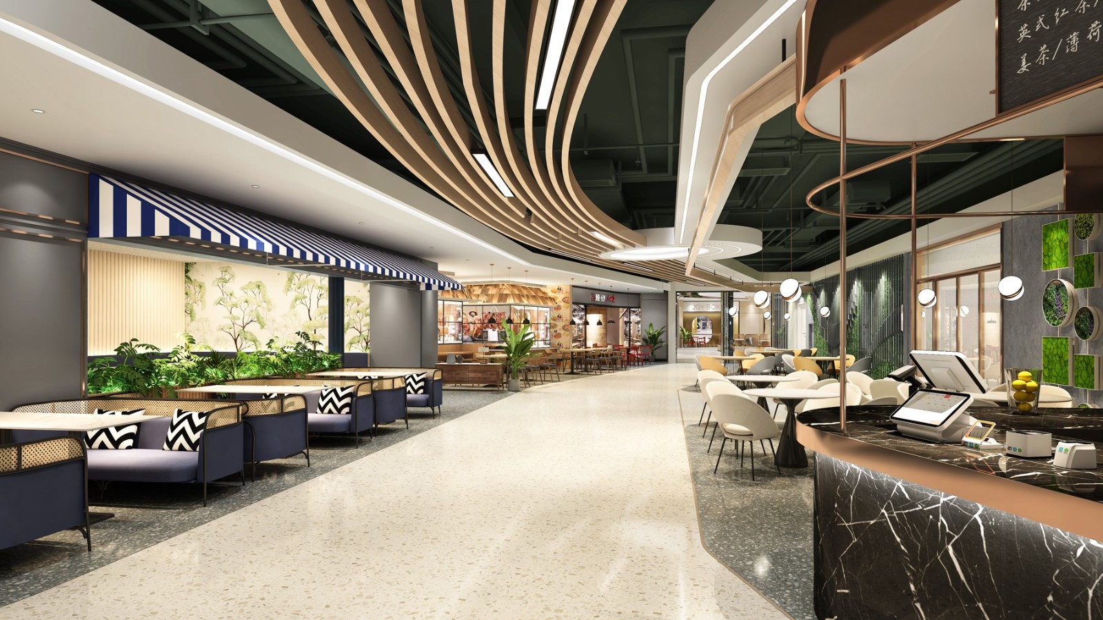 BIM建筑|深圳上梅林之卓悦汇小梅林——“漫步游园” ▏金枫设计