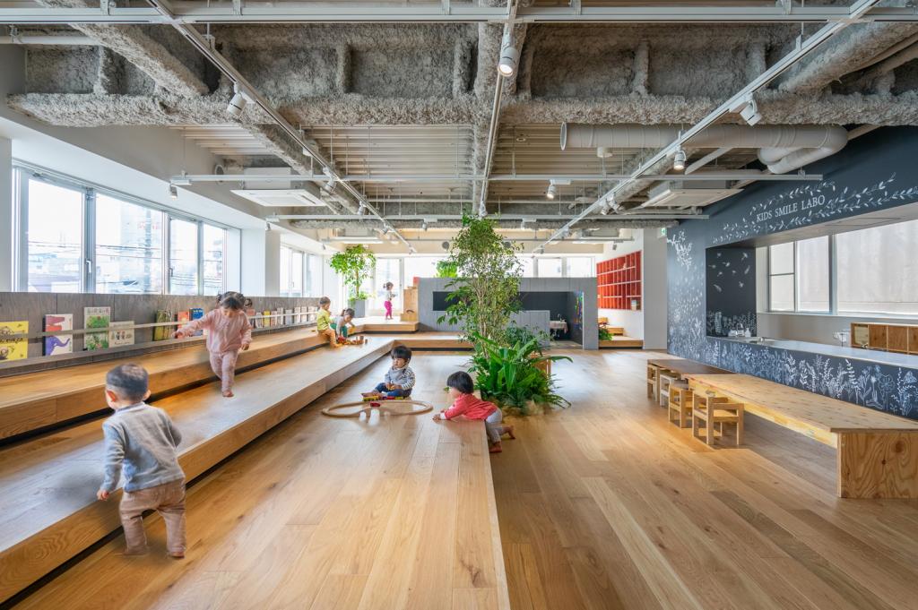 BIM建筑|KIDS SMILE LABO幼儿园-小小森林研究所 / 日比野设计