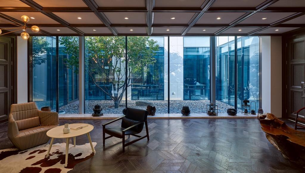 BIM建筑|坐落于北京郊野公园里的低碳友好型设计师工作室-东风3号院 / 中德行建筑设计