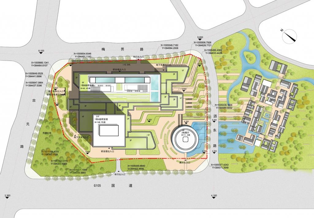 BIM建筑|珠海格力三溪科创小镇首期建设项目设计 / 深圳市建筑设计研究总院有限公司
