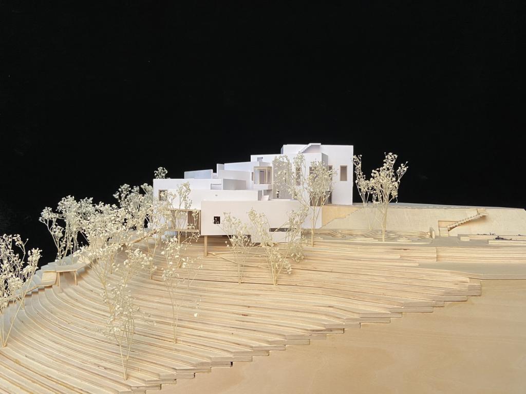 BIM建筑|高山流水 松林里的红色石屋 / 素建筑设计事务所