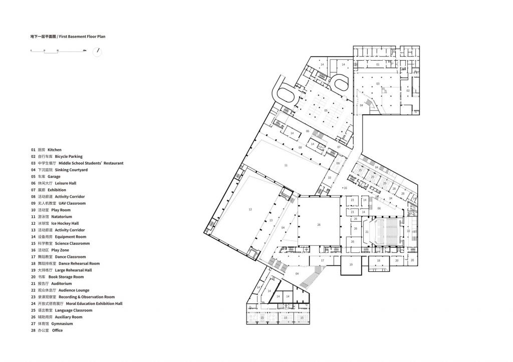 BIM建筑|北京人大附中航天城学校 / 北京市建筑设计研究院