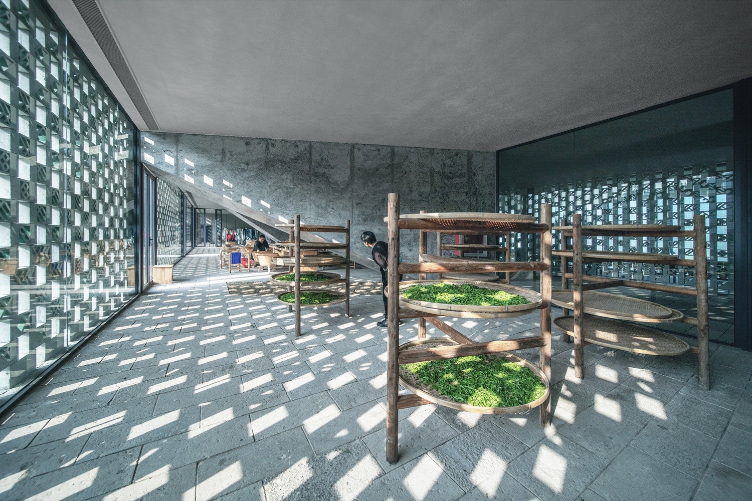 BIM建筑|景宁惠明茶工坊/ DnA_Design and Architecture