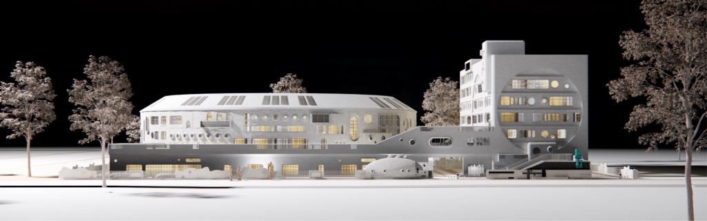 BIM建筑|安徽·舒城「水滴幼儿园」 —— 水生万物，复归于水 / 迪卡建筑设计中心