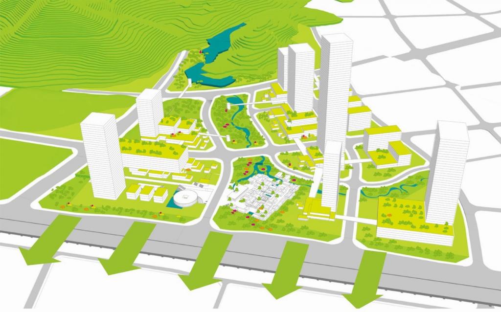 BIM建筑|珠海格力三溪科创小镇首期建设项目设计 / 深圳市建筑设计研究总院有限公司