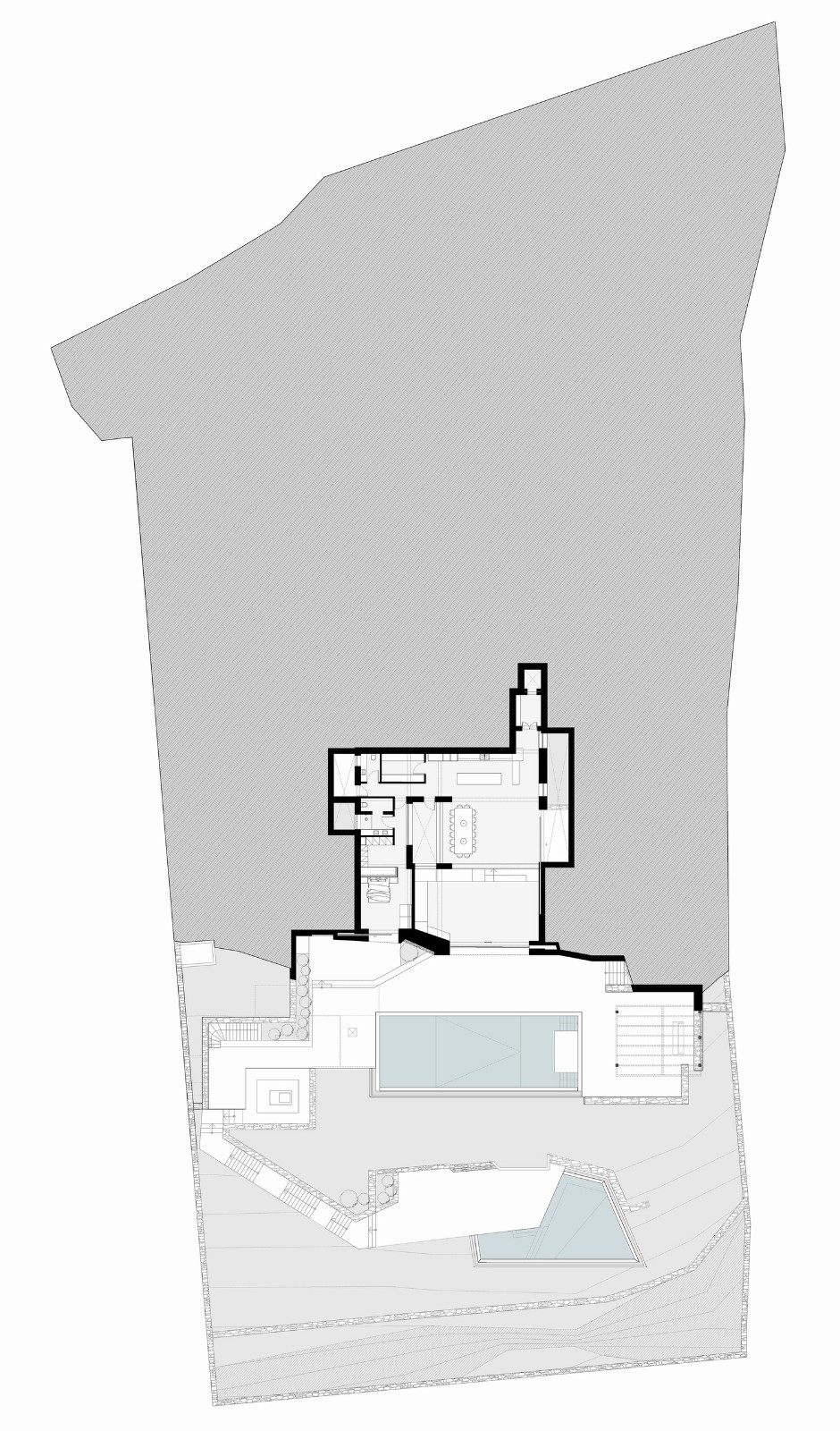 BIM建筑|安提帕洛斯岛的地下私人别墅 / Tsolakis Architects