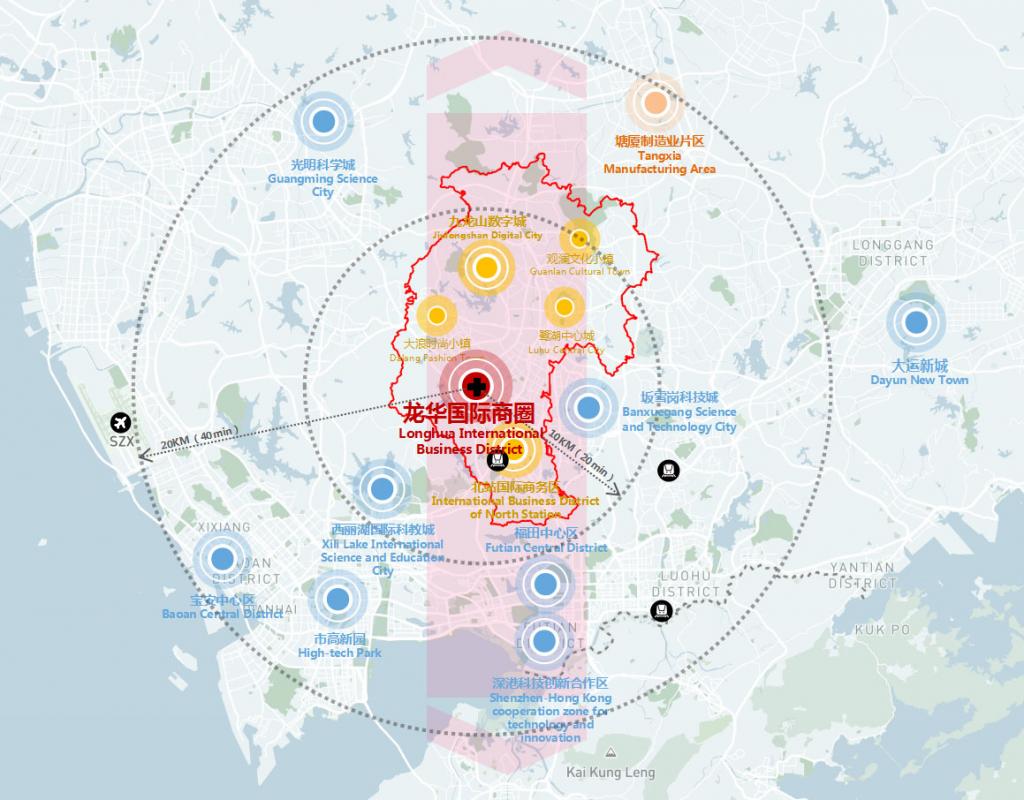 BIM建筑|预公告 | 深圳市龙华人民路国际商业街区城市设计国际竞赛