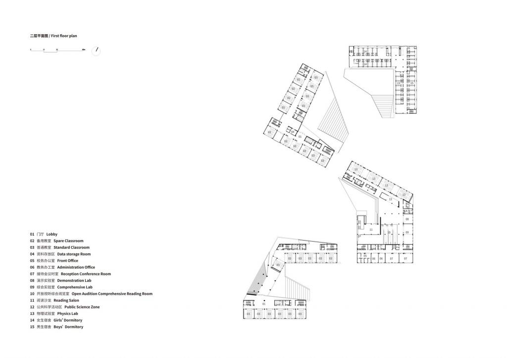 BIM建筑|北京人大附中航天城学校 / 北京市建筑设计研究院