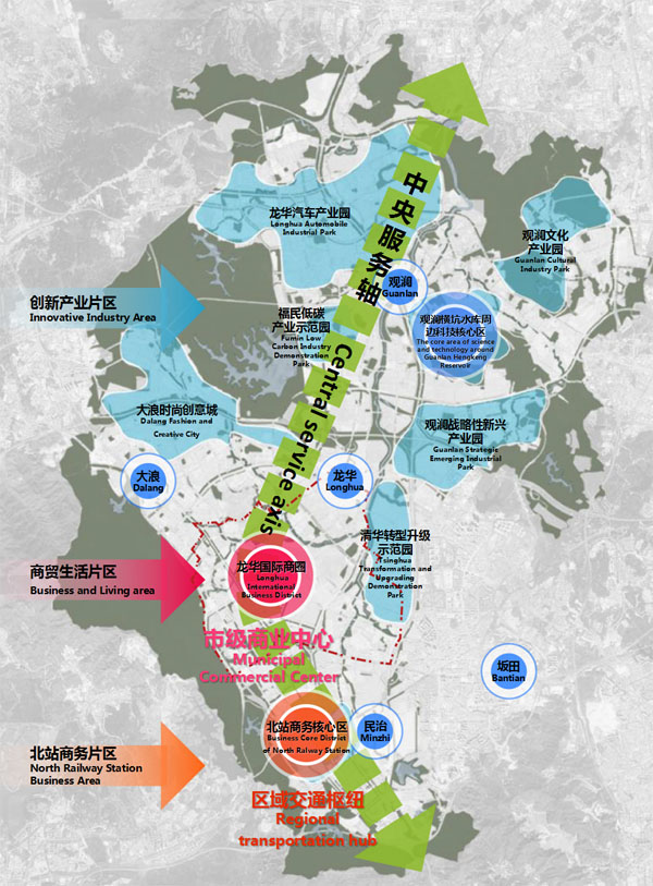 BIM建筑|预公告 | 深圳市龙华人民路国际商业街区城市设计国际竞赛