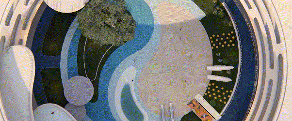 BIM建筑|安徽·舒城「水滴幼儿园」 —— 水生万物，复归于水 / 迪卡建筑设计中心