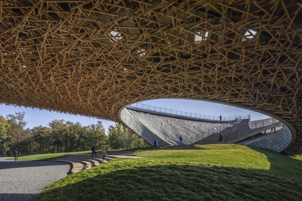 BIM建筑|杨丽萍表演艺术中心 / 朱锫建筑事务所