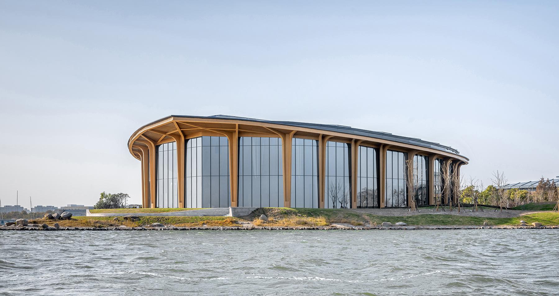 BIM建筑|滴水湖会议中心/ DC国际·c+d设计中心