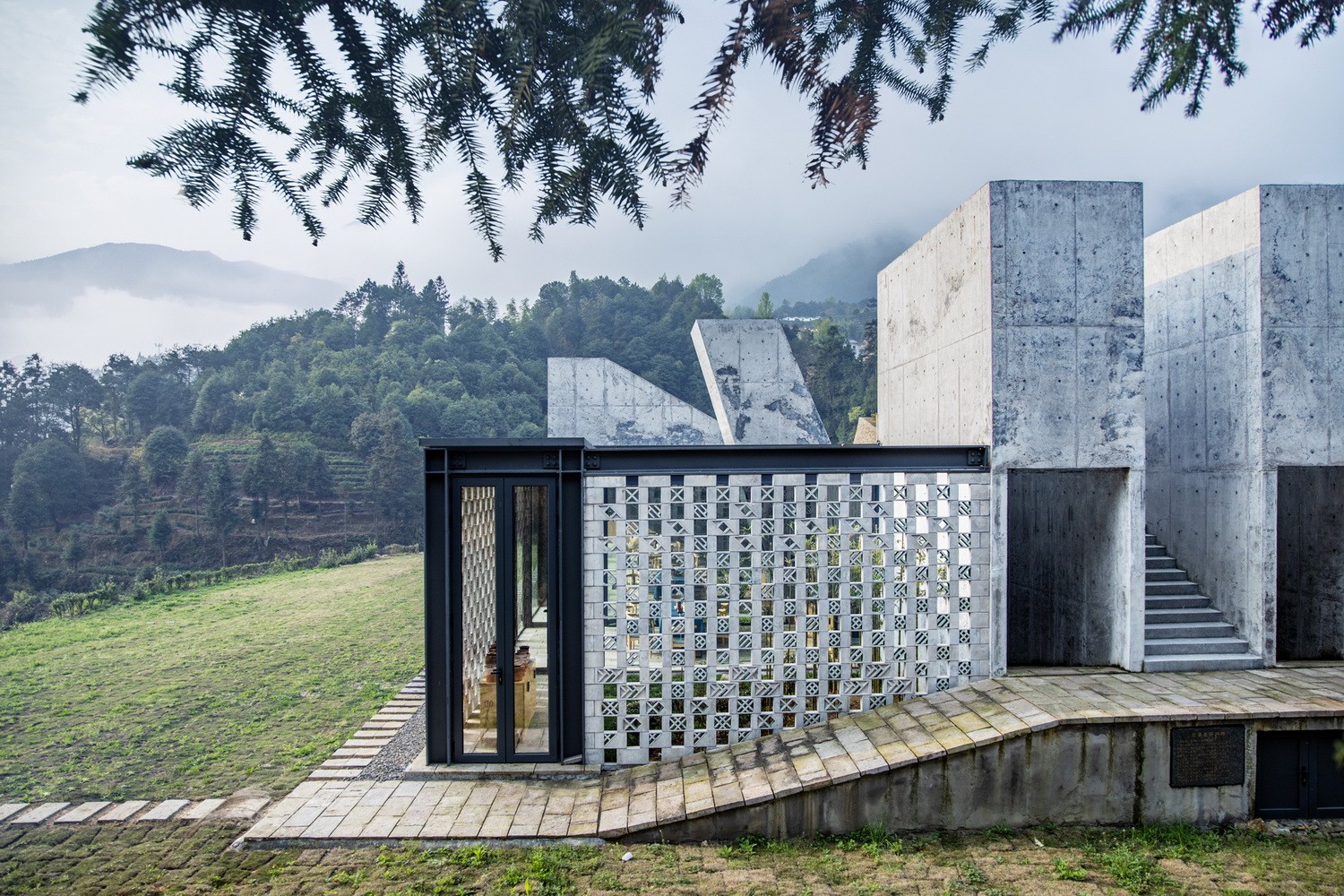 BIM建筑|景宁惠明茶工坊/ DnA_Design and Architecture